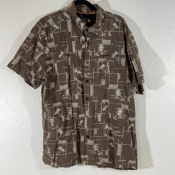 QUIKSILVER Men's Bayview Short Sleeve Shirt Size XL - Picture 3 of 10